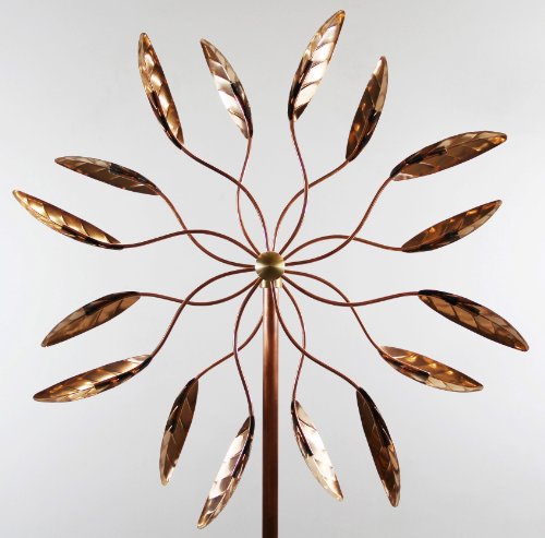 Kinetic Copper Wind Sculpture