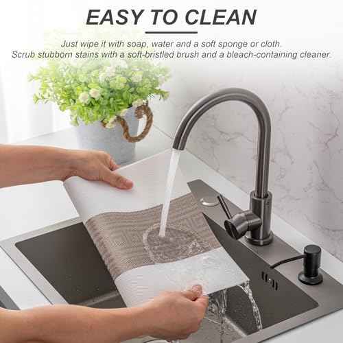 Placemats Set of 6 Washable Indoor (6 Count)