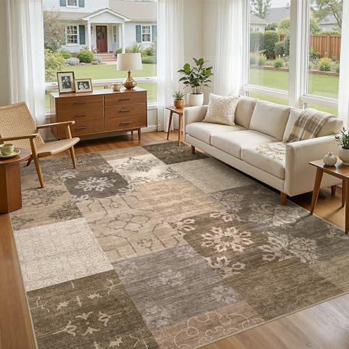 8x10 Area Rug for Living Room (24 Count)