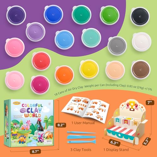 Air Dry Clay Kit for Kids