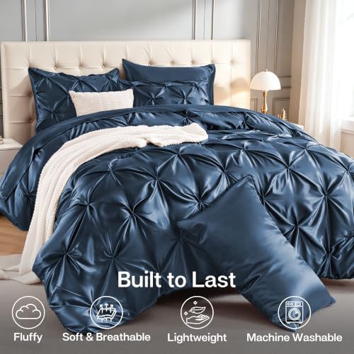 Satin California King Comforter Set