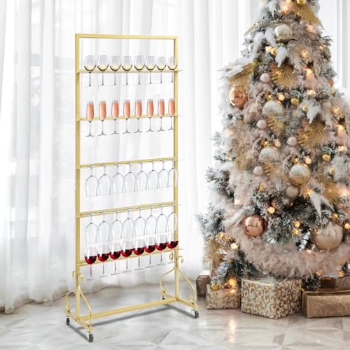 40 Slots Champagne Holder Stand for Party
