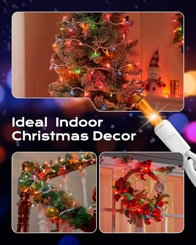 Multicolor Christmas Mini String Lights (100 Count)