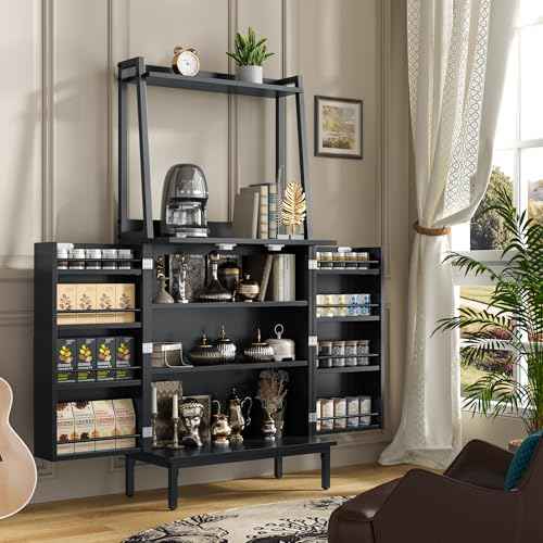51" Kitchen Baker's Rack with Storage