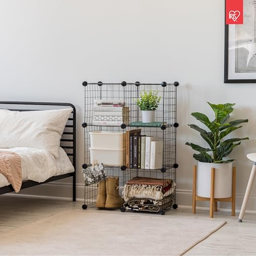 6 Cube Modular Wire Cube Storage Organizer