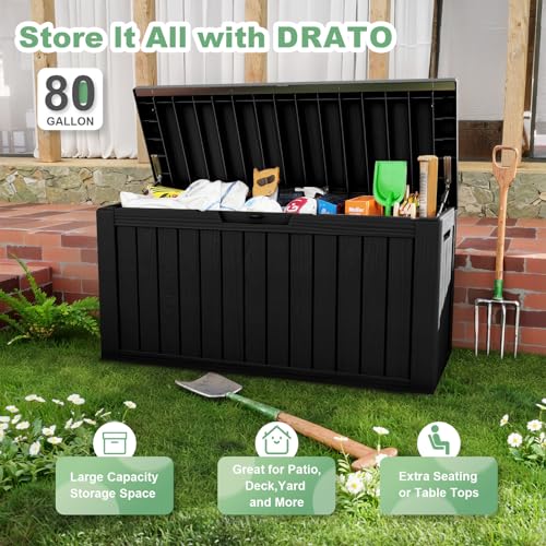 80 Gallon Large Deck Box