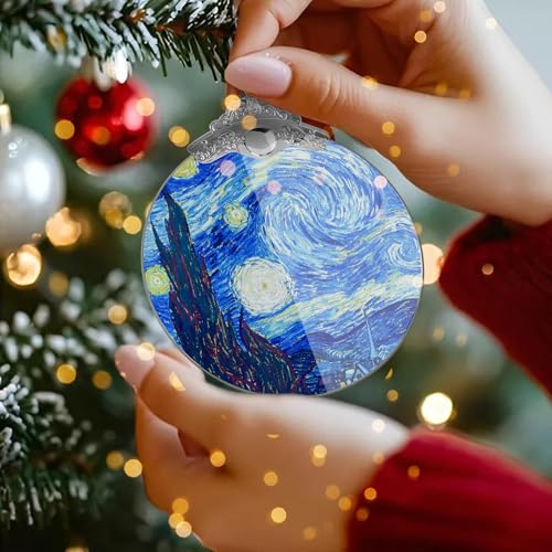 Blue Christmas Ornament 2025