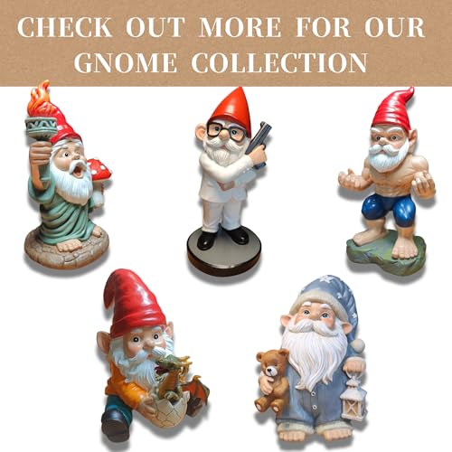 Relaxing Pool Gnome with Smartphone