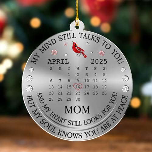 Personalized Acrylic Memorial Ornament