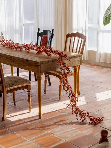 6FT Pumpkin Berry Garland