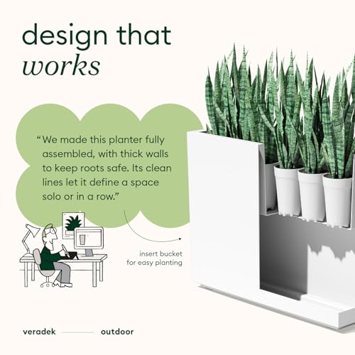 Block Series Span Planter (2 Count)