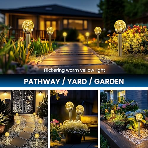Solar Garden Lights Outdoor (6 Count)