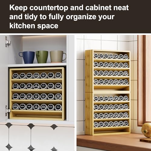 4 Tier Spice Rack Organizer for Cabinet