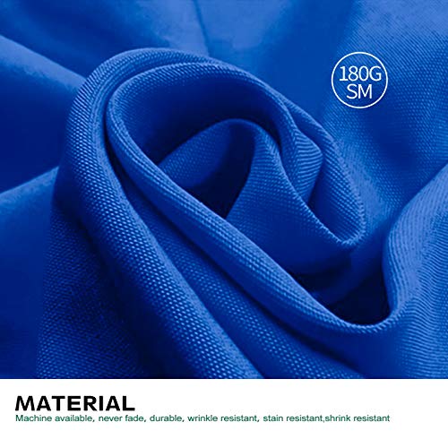 90x132 Inch Tablecloth for 6 Foot Rectangle Tables