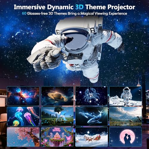 3D Galaxy Projector