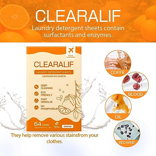 Laundry Detergent Sheets (64 Count)