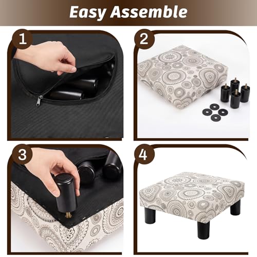 Small Foot Rest Stool Ottoman