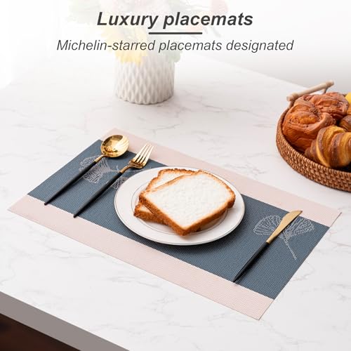Placemats Set of 6 Washable Indoor (6 Count)
