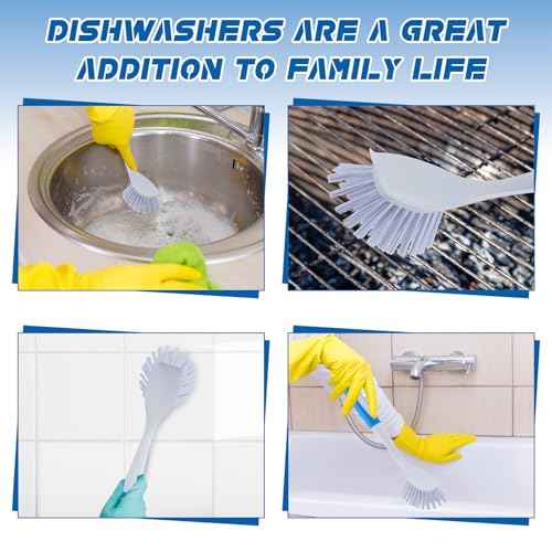 50 Pcs Kitchen Scrub Dish Brush Bulk (50 Count)