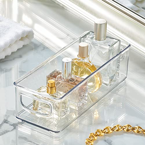 Plastic Bathroom Storage Container Bins w