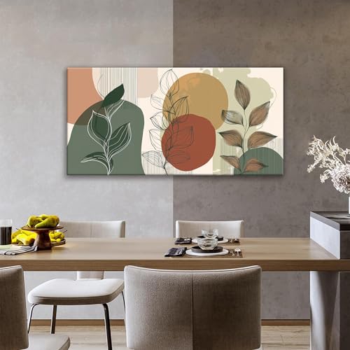 Abstract Boho Wall Art Decor Modern Canvas Art Wall For Living Room 20"X40"