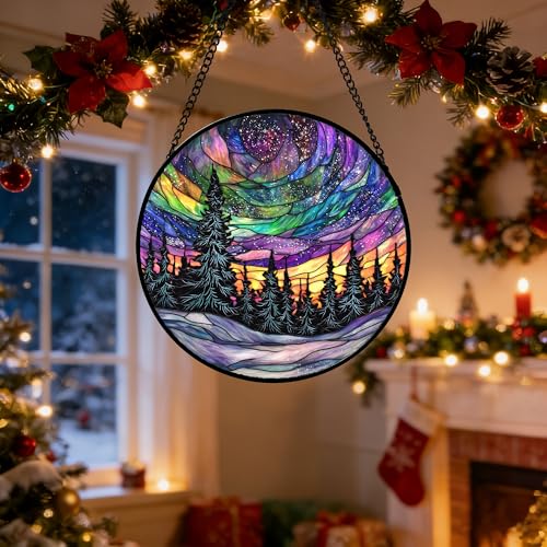 Stained Glass Window Hanging