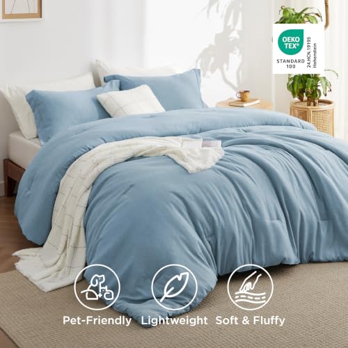 Storm Blue King Size Comforter Set