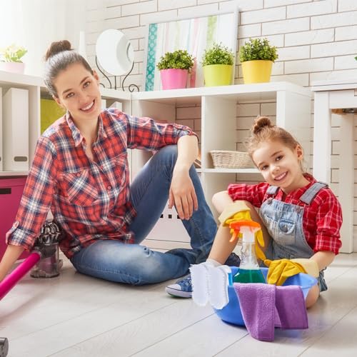12 Pcs Scrub Brush Bulk for Cleaning with Handle