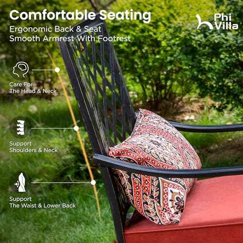 Outdoor Patio Bar Set for 4