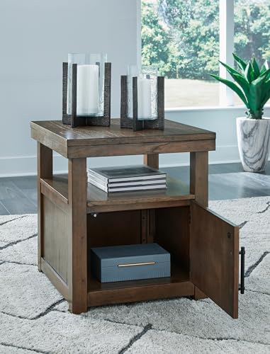 1 Piece Rustic End Table Living Room