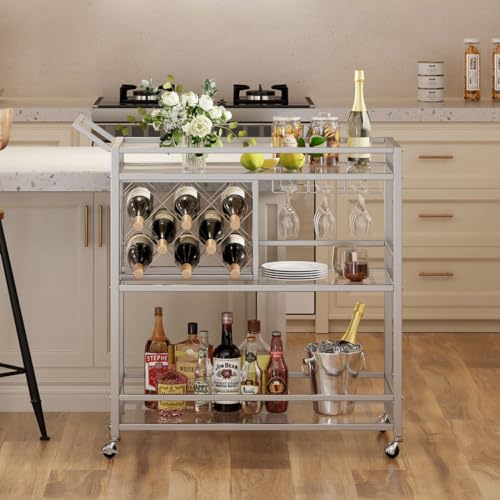 Bar Cart Silver