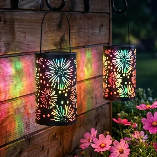 Solar Lantern Outdoor (2 Count)