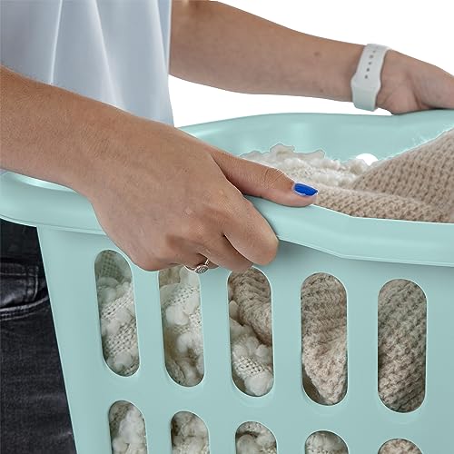 1.5 Bushel Rectangular Plastic Laundry Basket (12 Count)