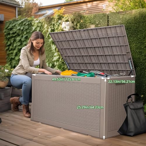 120 Gallon Outdoor Deck Box