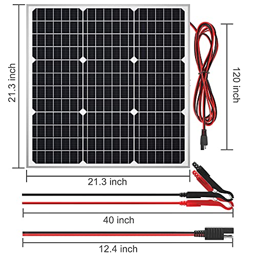 Solar Panel Kit 50W 12V