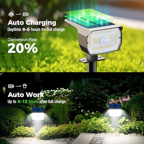 Solar Lights Outdoor Waterproof (8 Count)