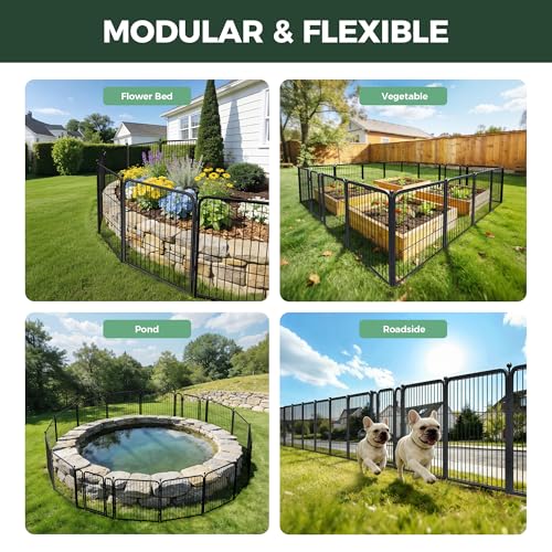 No Dig Garden Fence