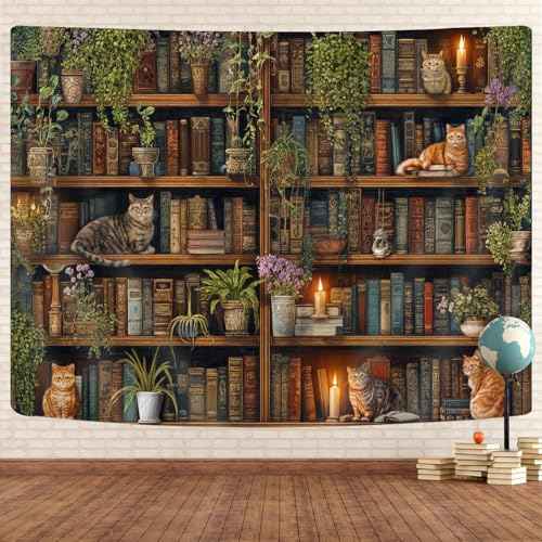Magic Library Tapestry