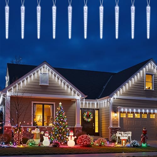 Christmas Icicle Lights Outdoor (20 Foot)