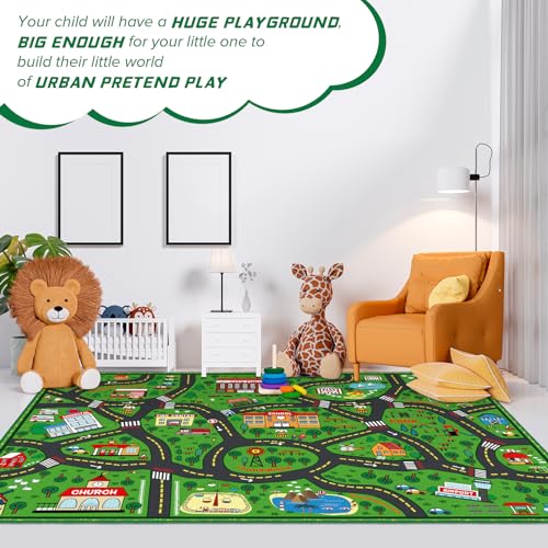 Kids Playmat Rug 5x7 ft (35 Sq Ft)