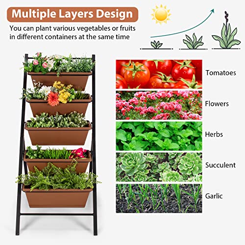 5 Tier Vertical Garden Planter