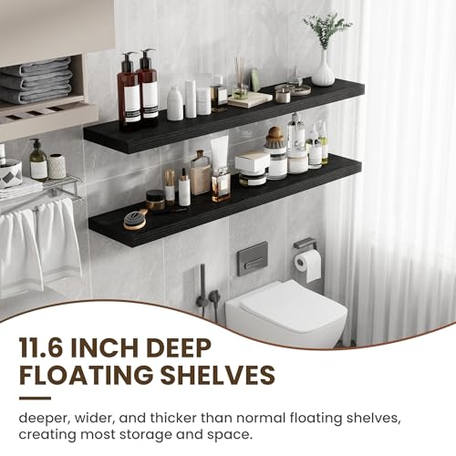 55 Inch Floating Shelves