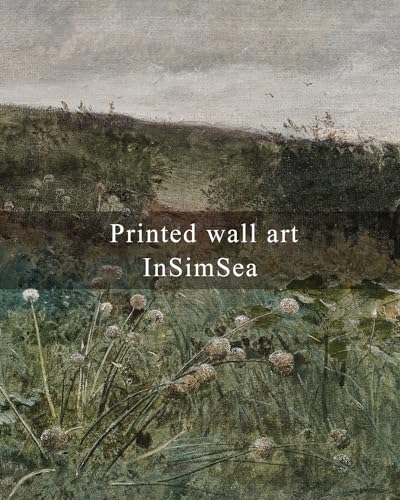 Framed Canvas Wall Art Vintage Decor