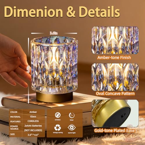 Battery Operated Table Lamp Timer (2 Count)
