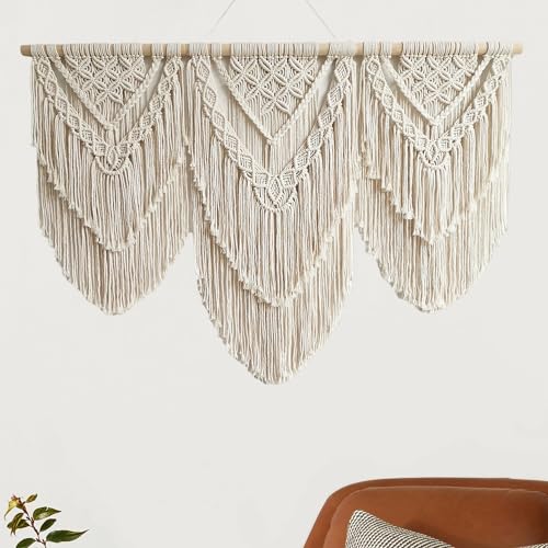 large macrame wall hanging