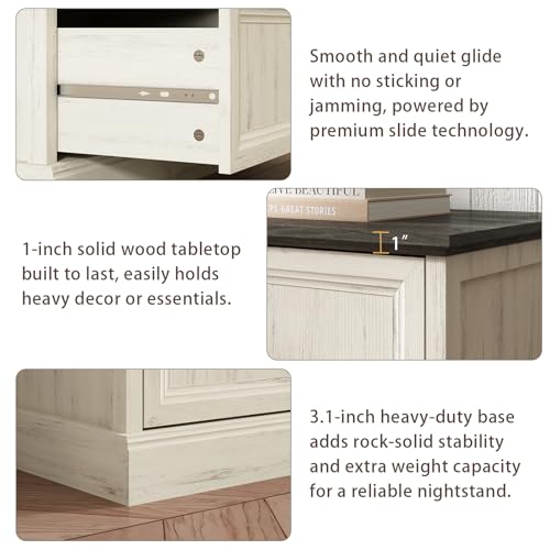 Farmhouse 8 Drawer Dresser for Bedroom
