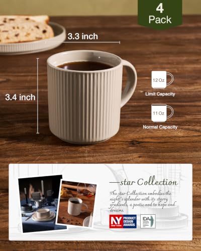 Coffee Mug Set of 4 (48 Count)