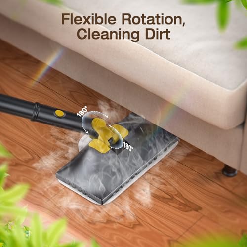 10-in-1 Steam Cleaner, Detachable Handheld Steam Mop for Multi-Surface (17 Count)