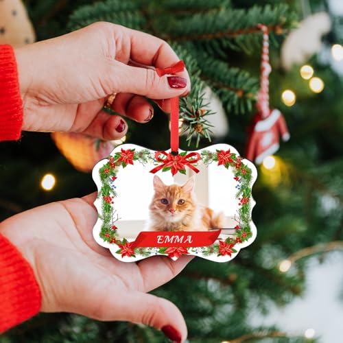 Personalized Photo Ornaments for Christmas Tree