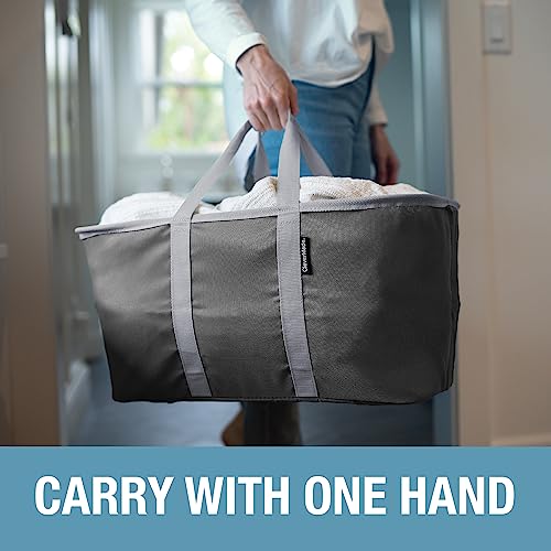 Collapsible Fabric Laundry Baskets (2 Count)